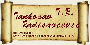 Tankosav Radisavčević vizit kartica